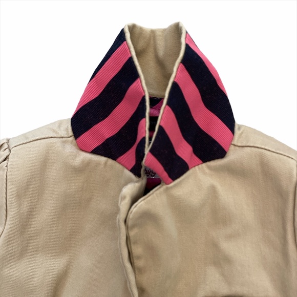 GAP BABY Size 12-18 Months Blazer Pink Lining Jacket Coat Hearts - Picture 6 of 8